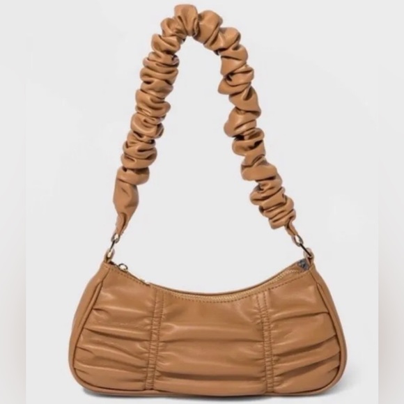 Wild Fable Baguette Shoulder Handbag in Brown - Picture 1 of 6